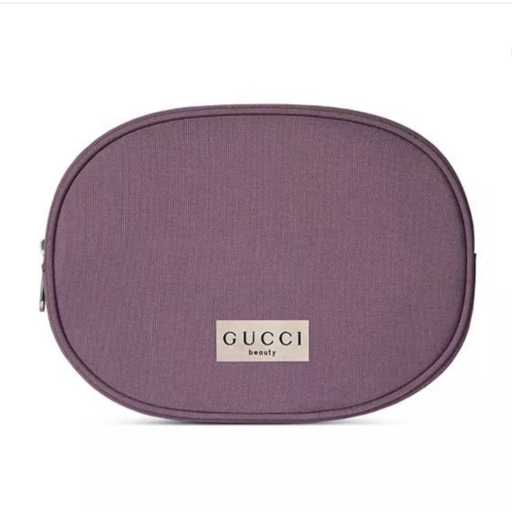 Gucci Purple Cosmetic Bag